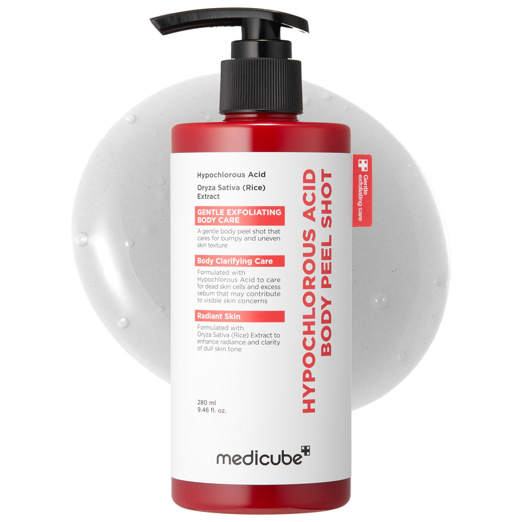 Hypochlorous Acid Rice Body Peel Shot - Follow your glow curiosity.