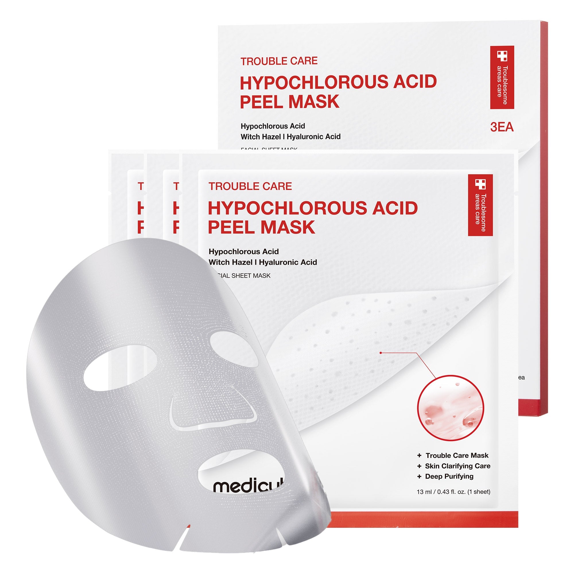 Hypochlorous Acid Peel Mask - The wish list says Medicube.