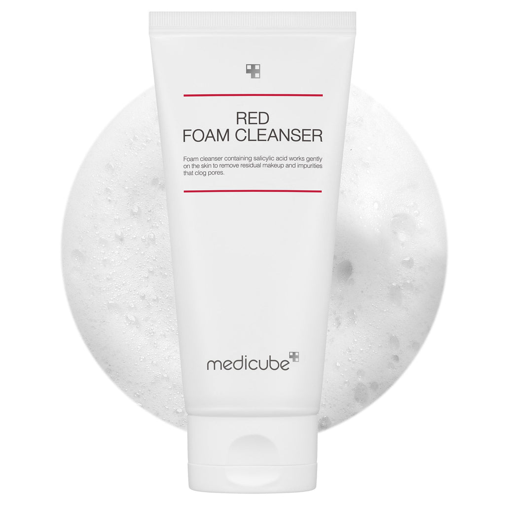 Red Foam Cleanser - Keep some glow in mind.