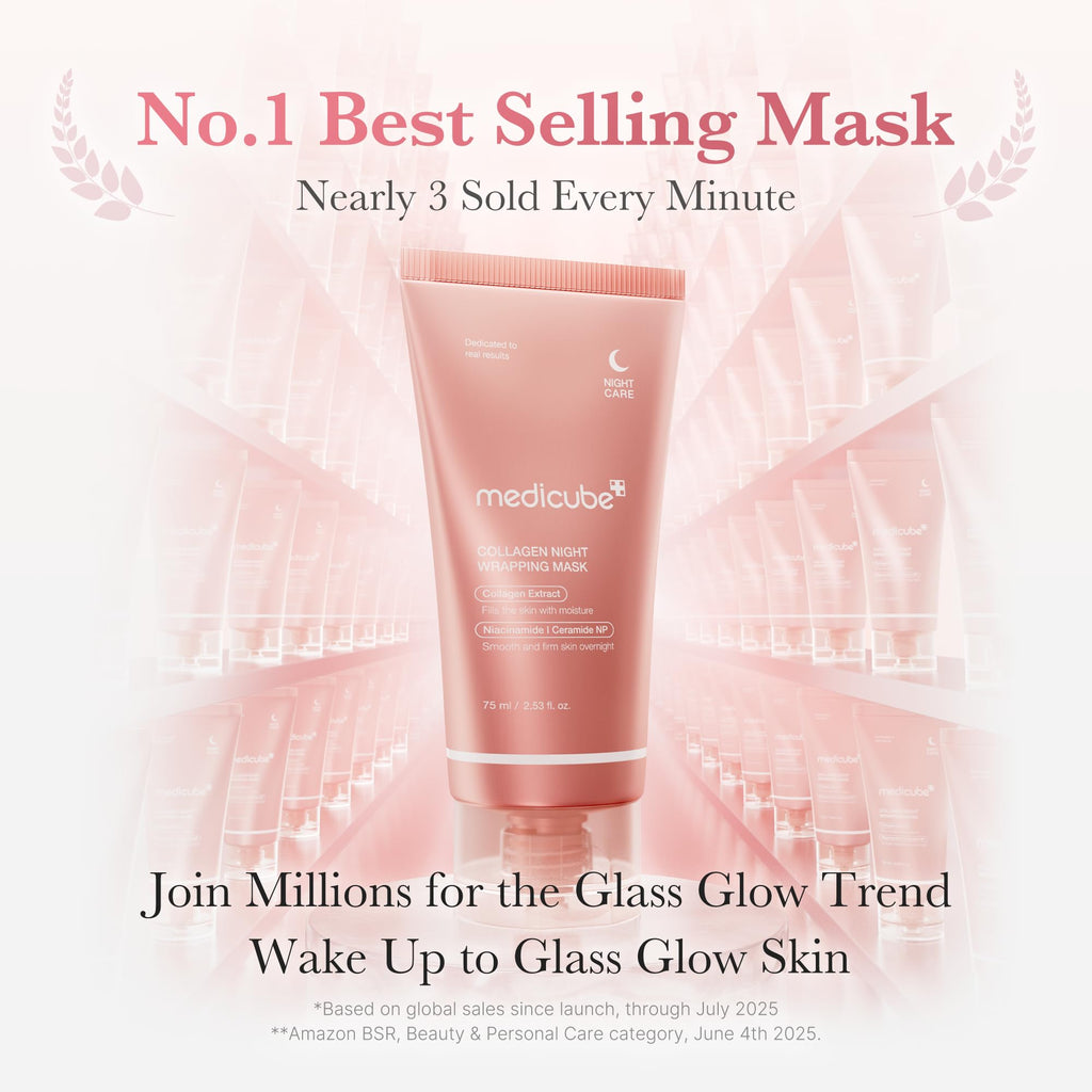 Affordable Glass Glow 7-Day Skincare Set - An evening with Medicube.