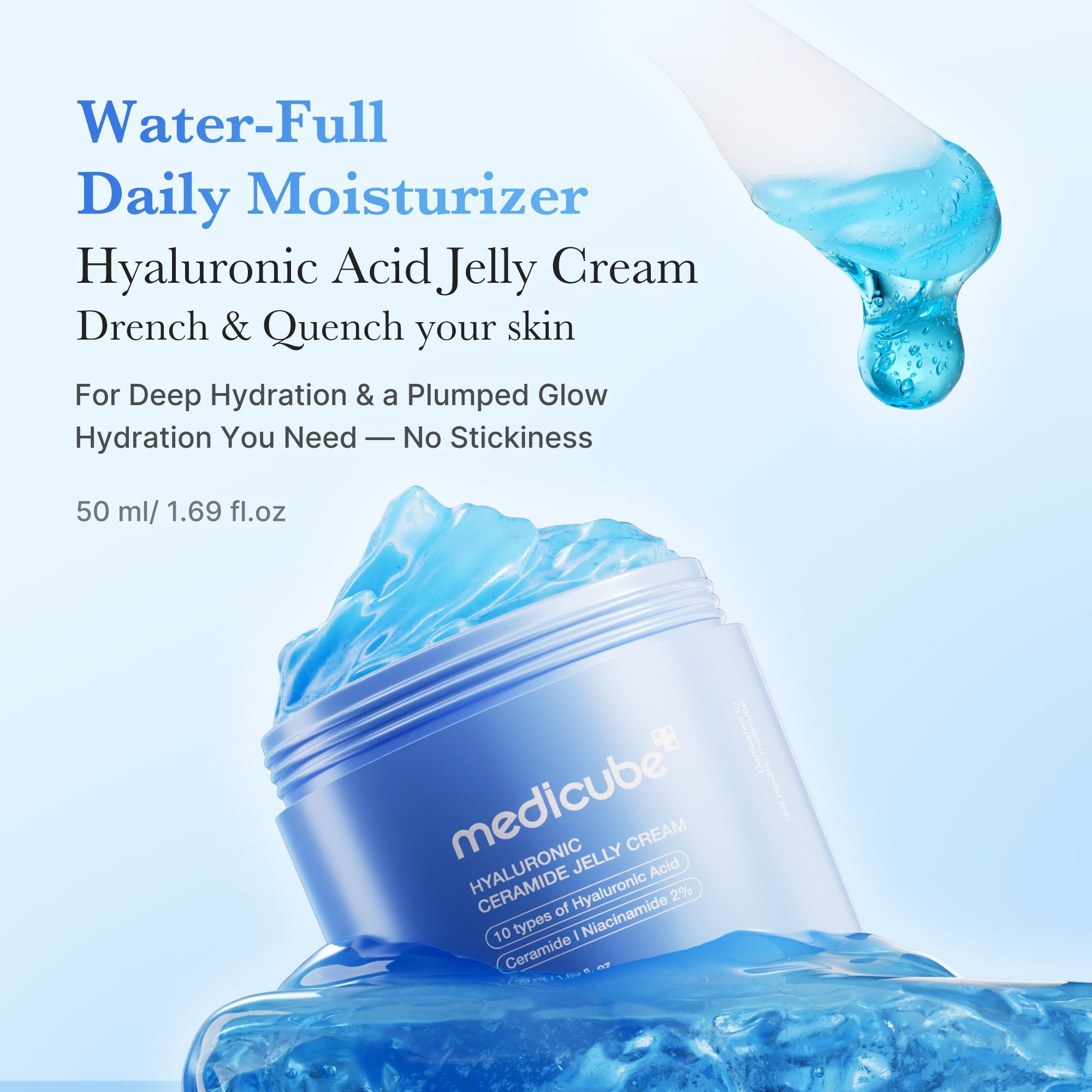 Hyaluronic Ceramide Moisturizing Jelly Cream - Let your routine evolve.