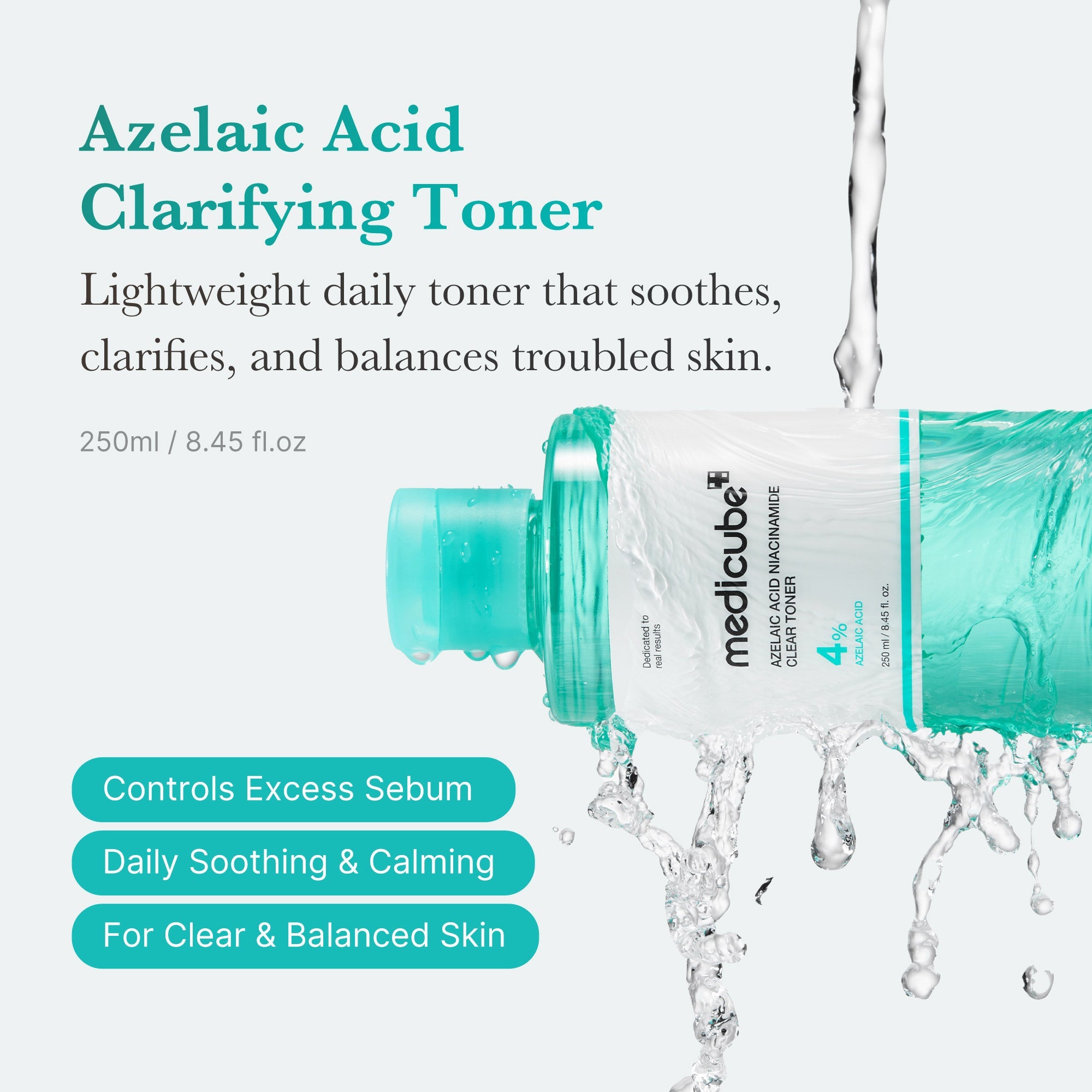 Azelaic Acid Niacinamide Clarifying Toner - Your slow morning starts here.