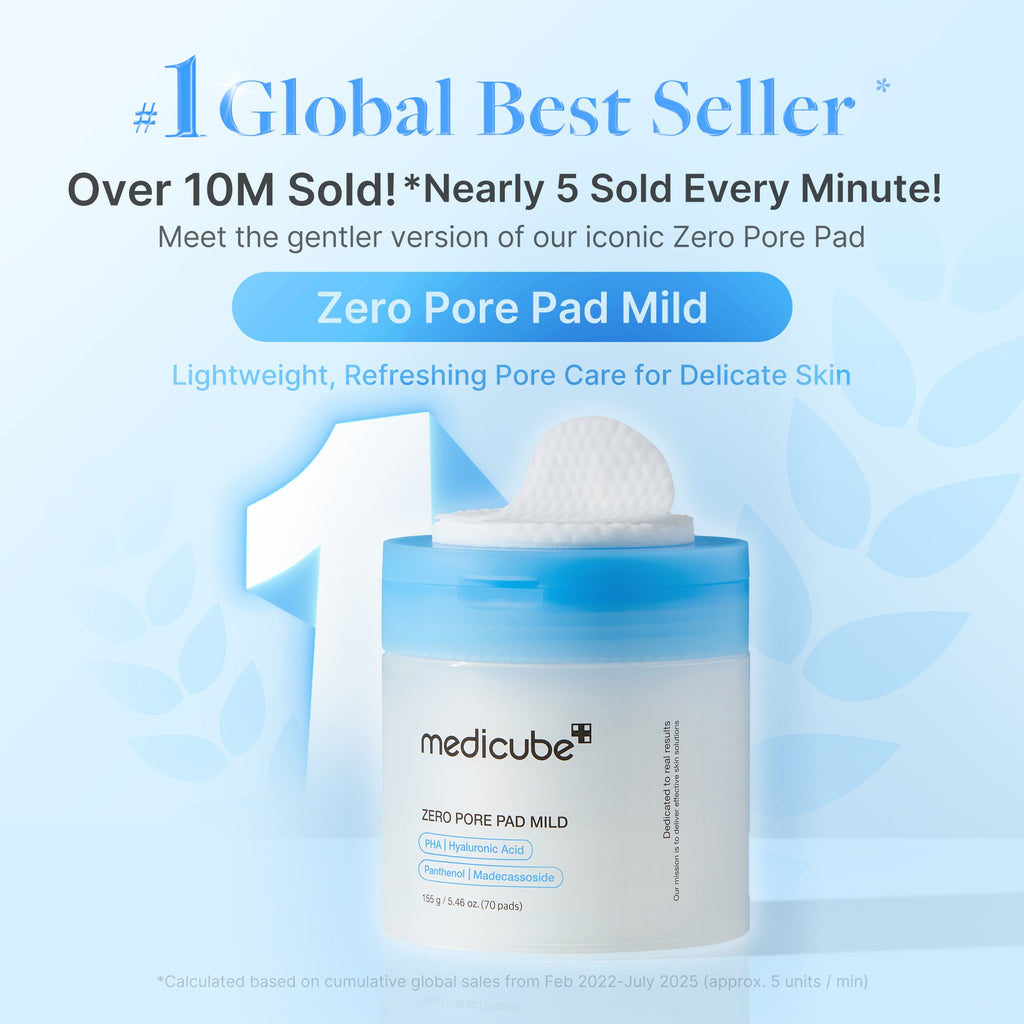 Zero Pore Madecassoside Pads (Mild) - Find your own skincare way.