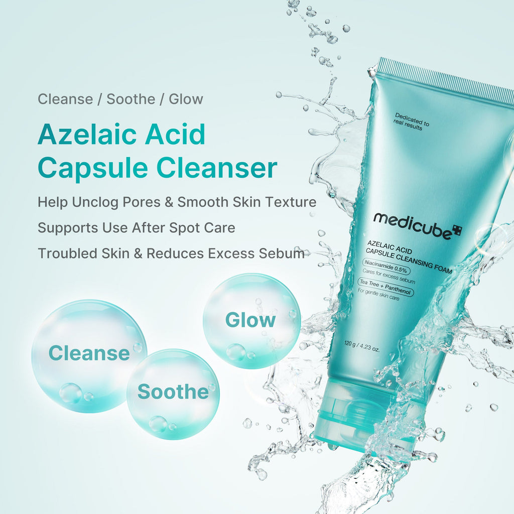 Azelaic Acid Capsule Foam Cleanser - Small rituals. Big mornings.