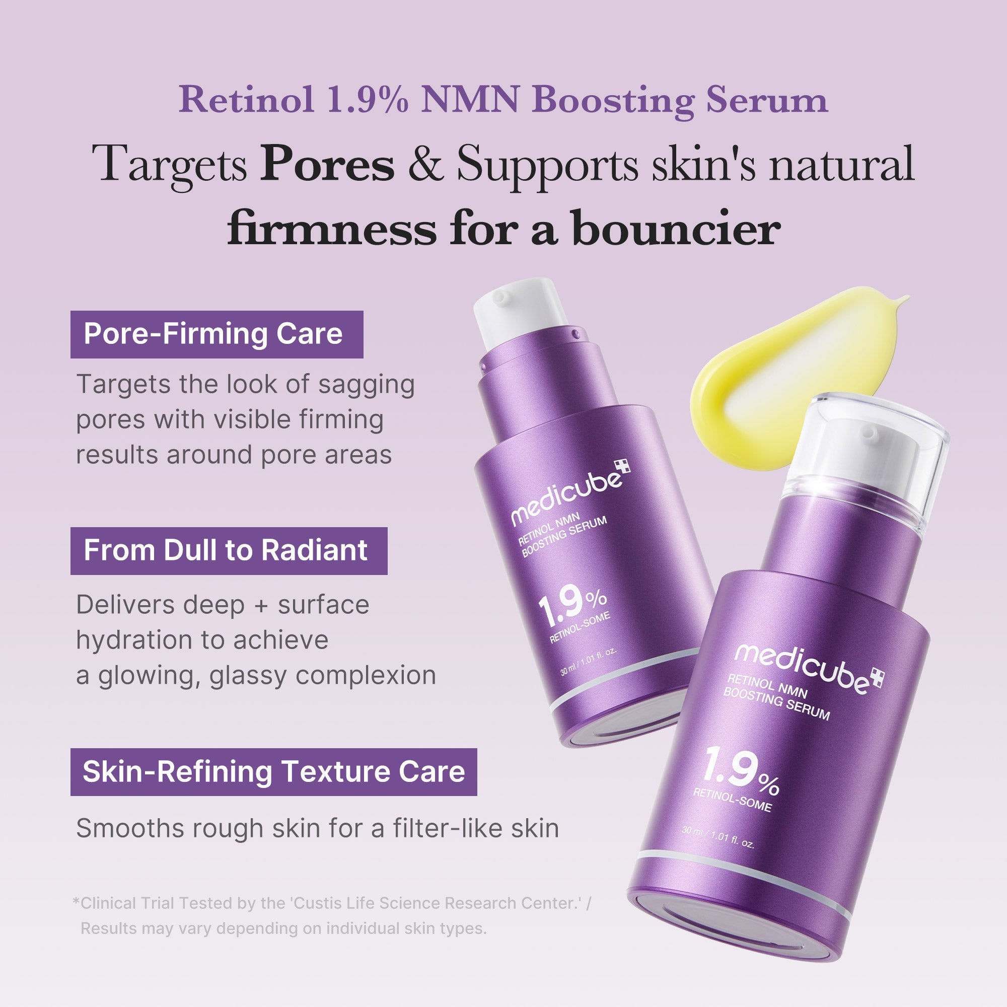 Retinol NMN Boosting Serum - Skincare meets your rhythm.