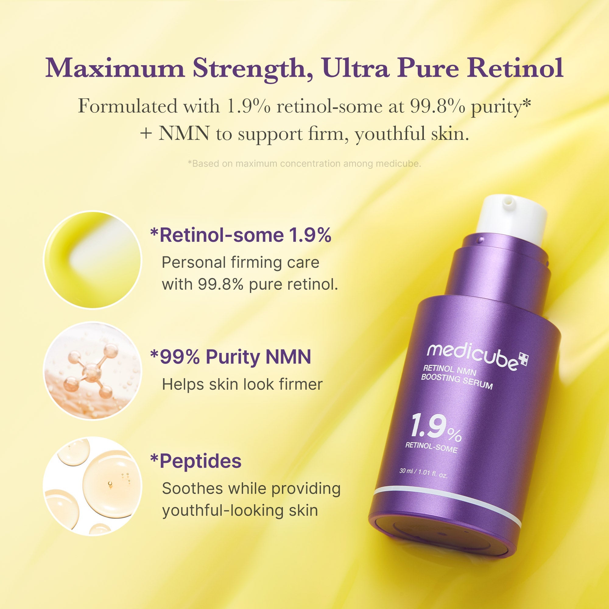 Retinol NMN Boosting Serum - Skincare meets your rhythm.