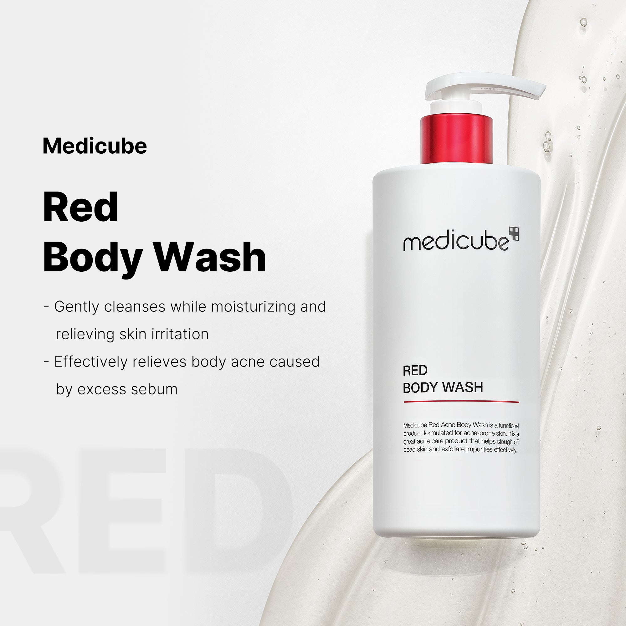 Red Body Wash - Because they love skincare.
