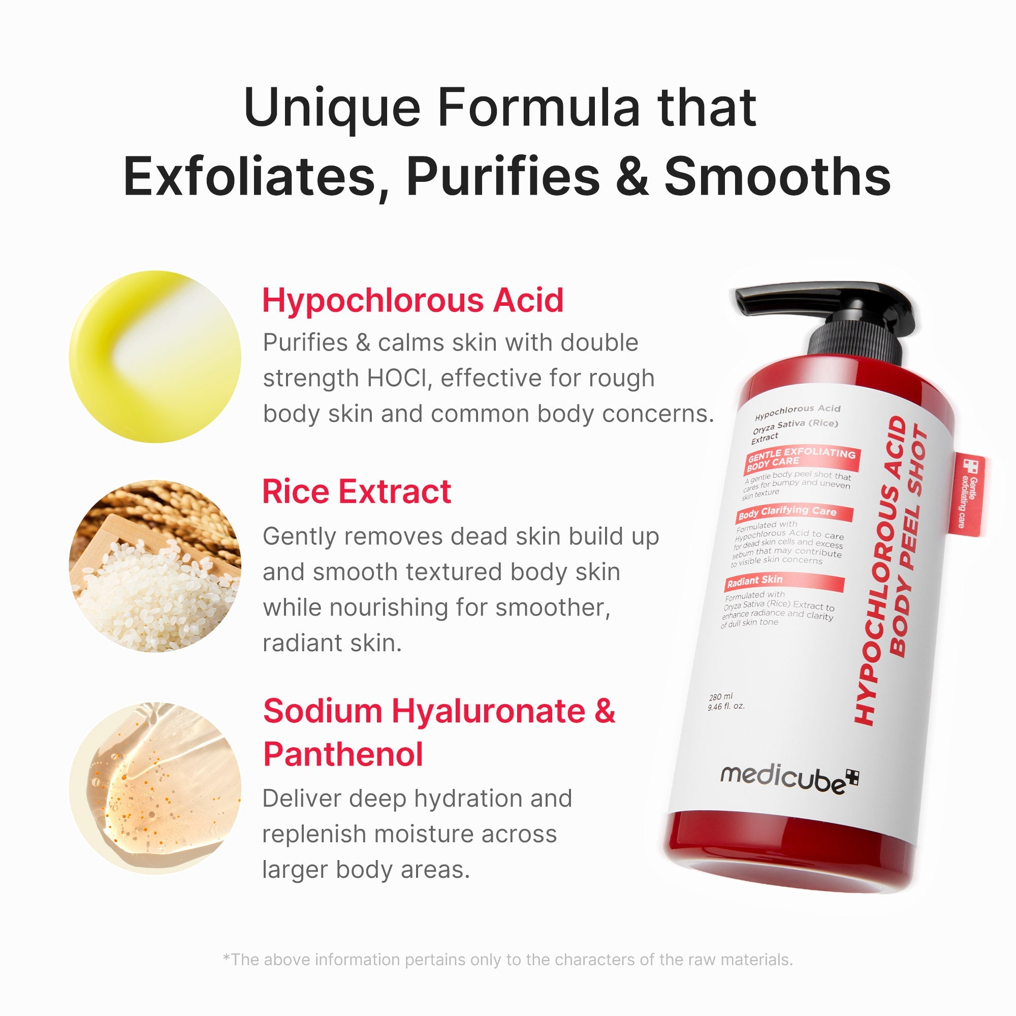 Hypochlorous Acid Rice Body Peel Shot - Follow your glow curiosity.