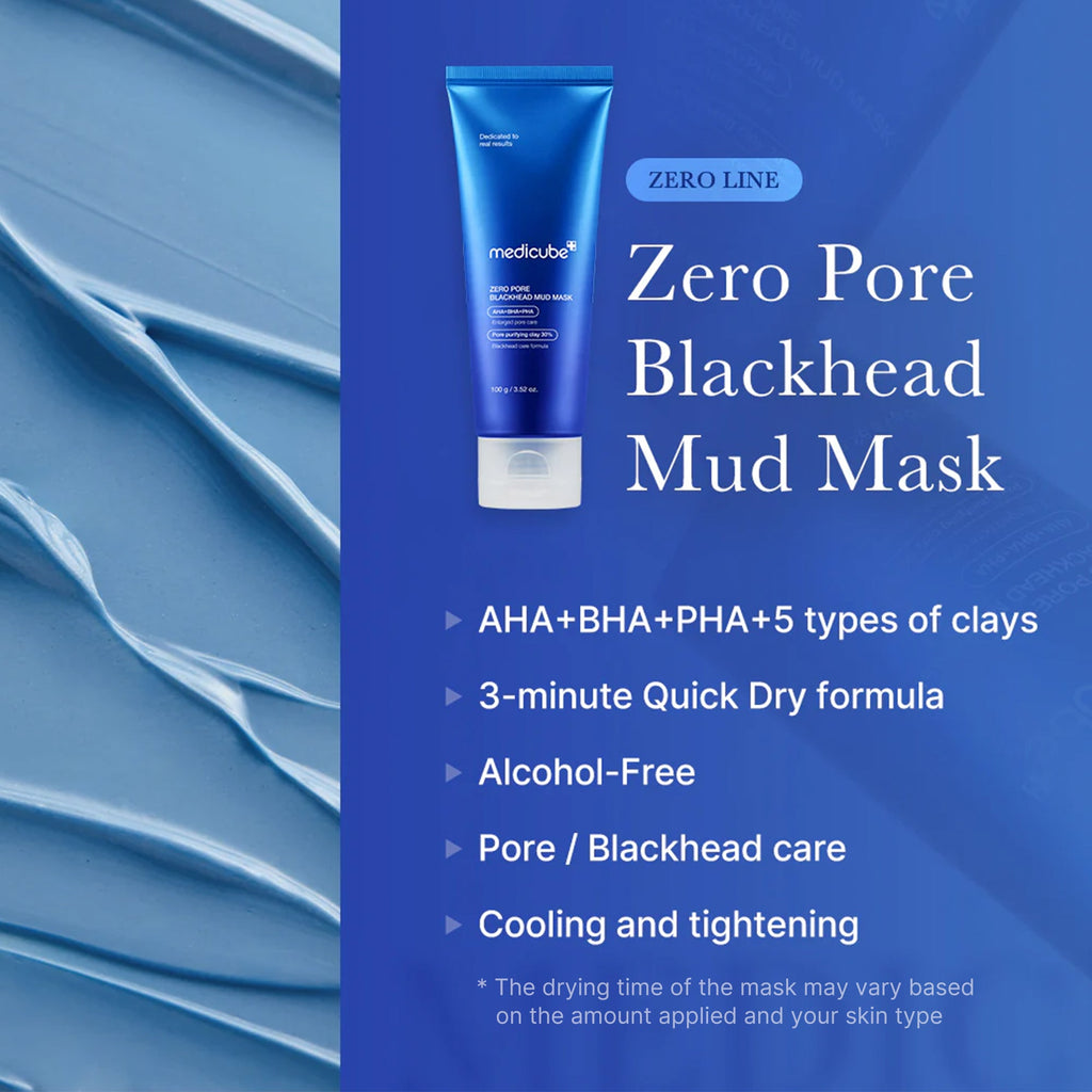 Zero Pore Blackhead Mud Mask - Good habits start with you.