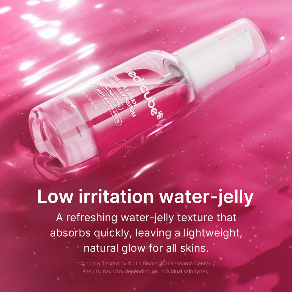 PDRN Pink Collagen Glow Jelly Serum - My glow goals stay personal.