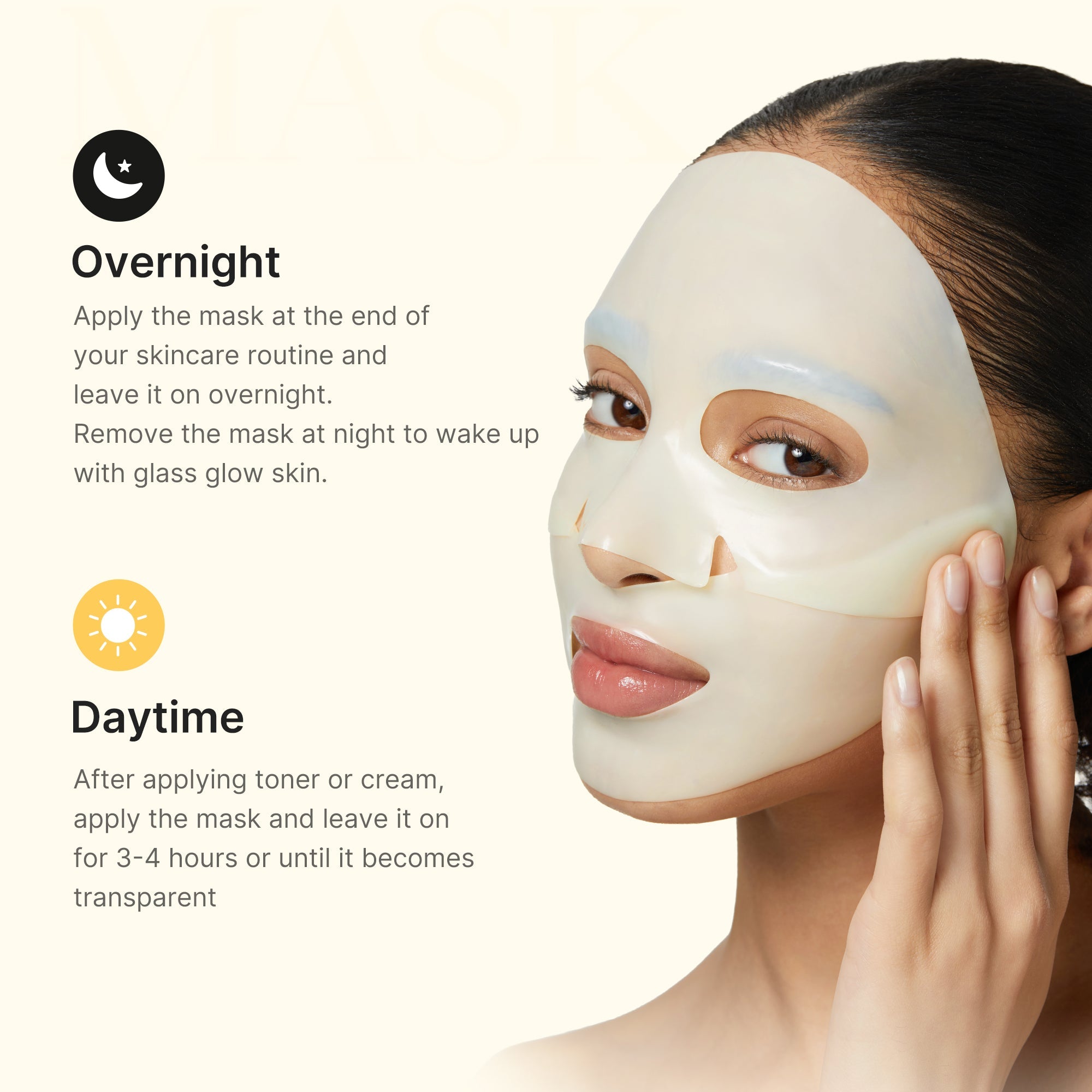 Kojic Acid Turmeric Gold Jelly Gel Mask - Your rhythm. Your routine.