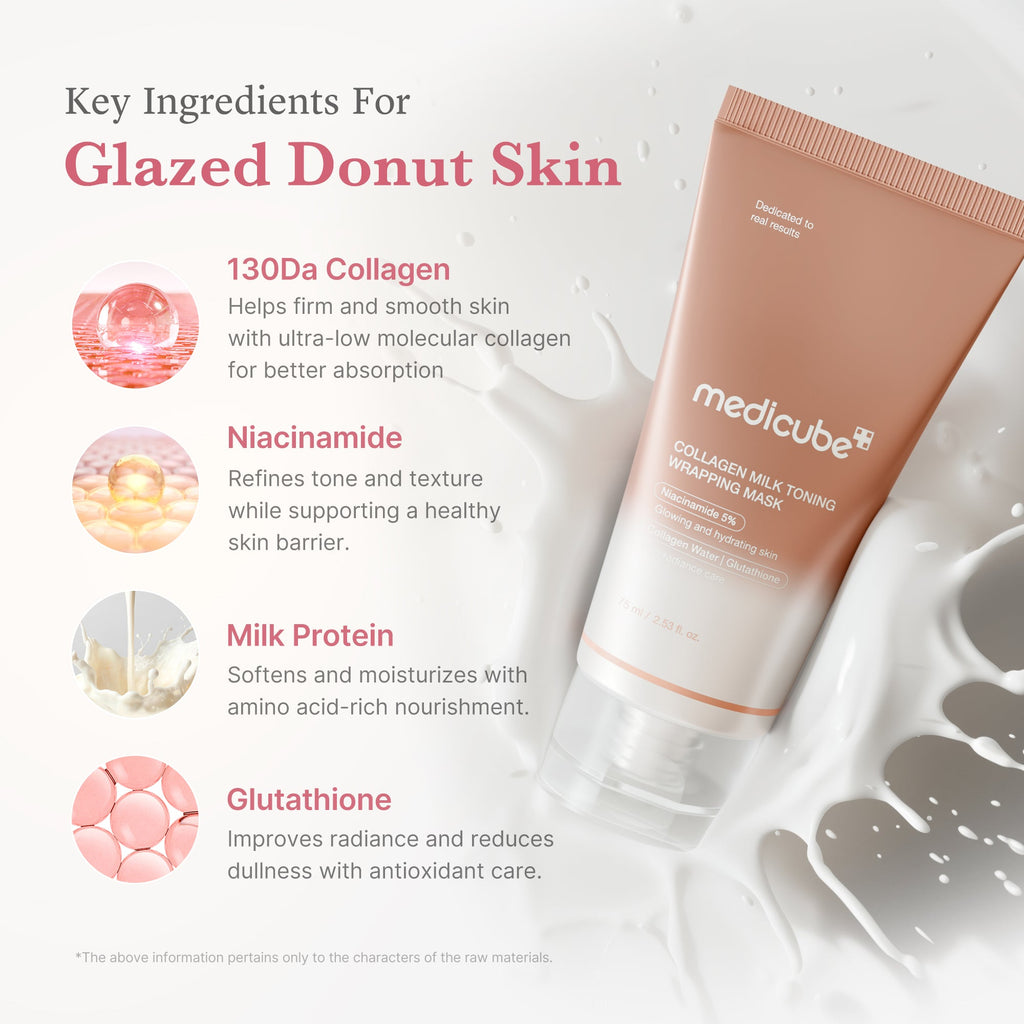 Collagen Milky Glow Daytime Wrapping Mask - Make room for good choices.