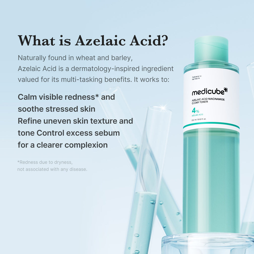 Azelaic Acid Niacinamide Clarifying Toner - Your slow morning starts here.