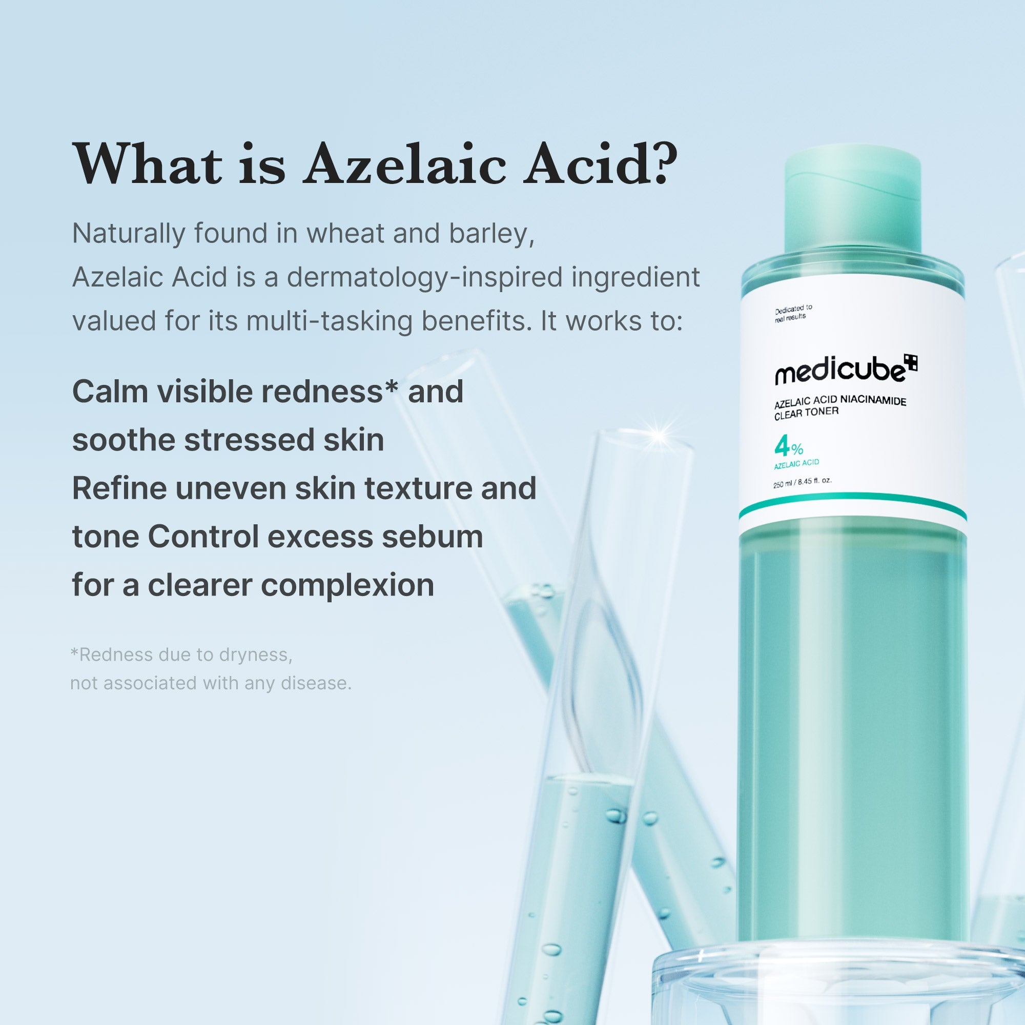 Azelaic Acid Niacinamide Clarifying Toner - Your slow morning starts here.
