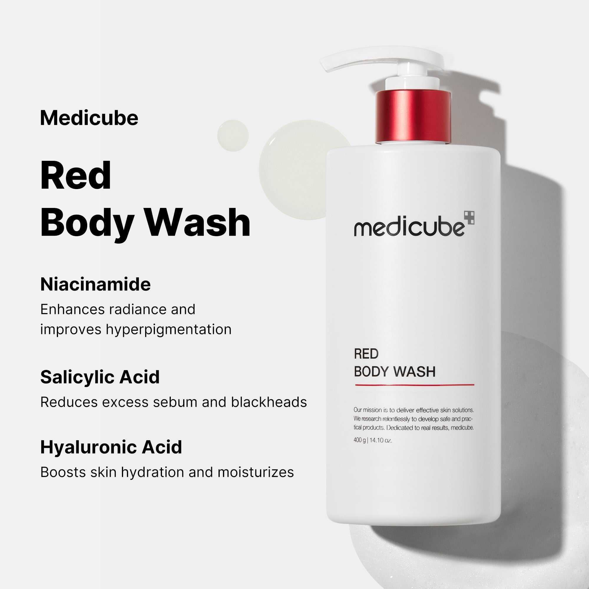 Red Body Wash - Because they love skincare.
