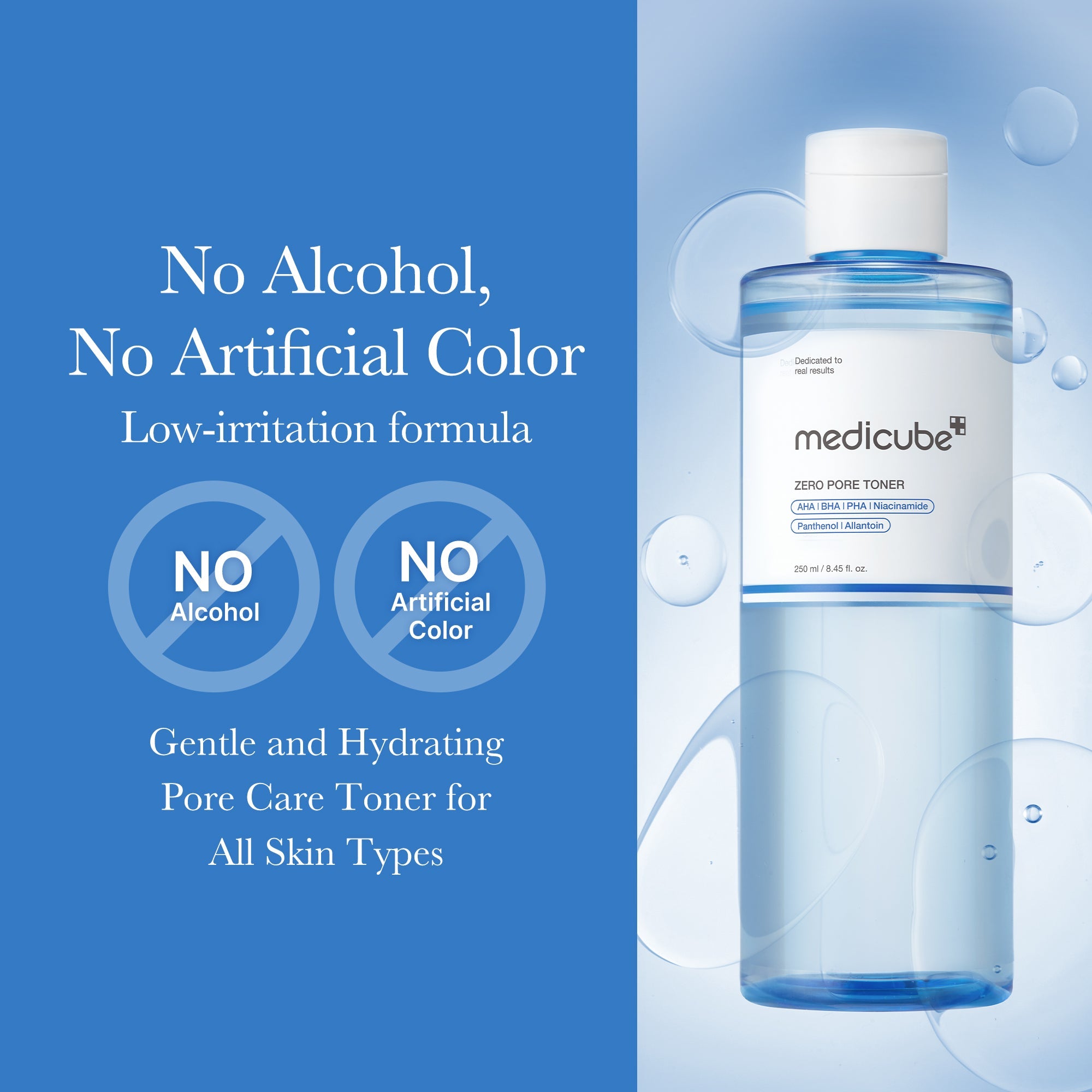 Zero Pore Toner - More to love about care.