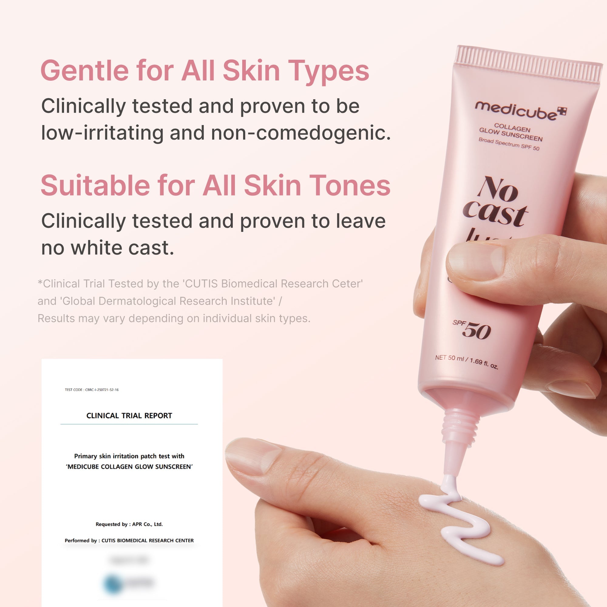 No Cast Just Glow Collagen Sunscreen - Curious about Korean beauty?
