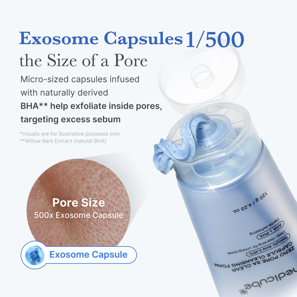 Zero Pore Capsule Cleansing Foam - Leave room for real skin.