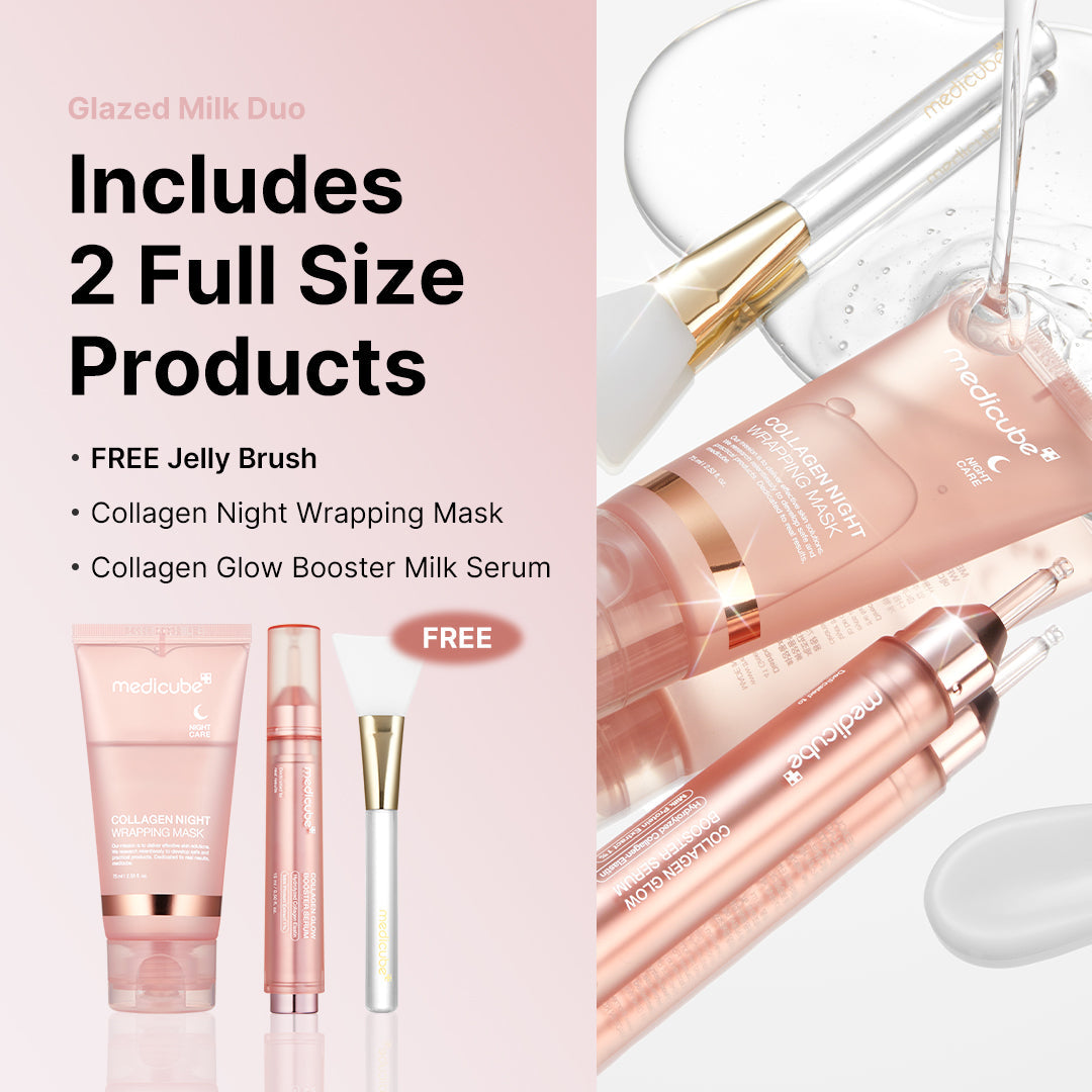 Glazed Milk Duo - Your skin care plot twist.