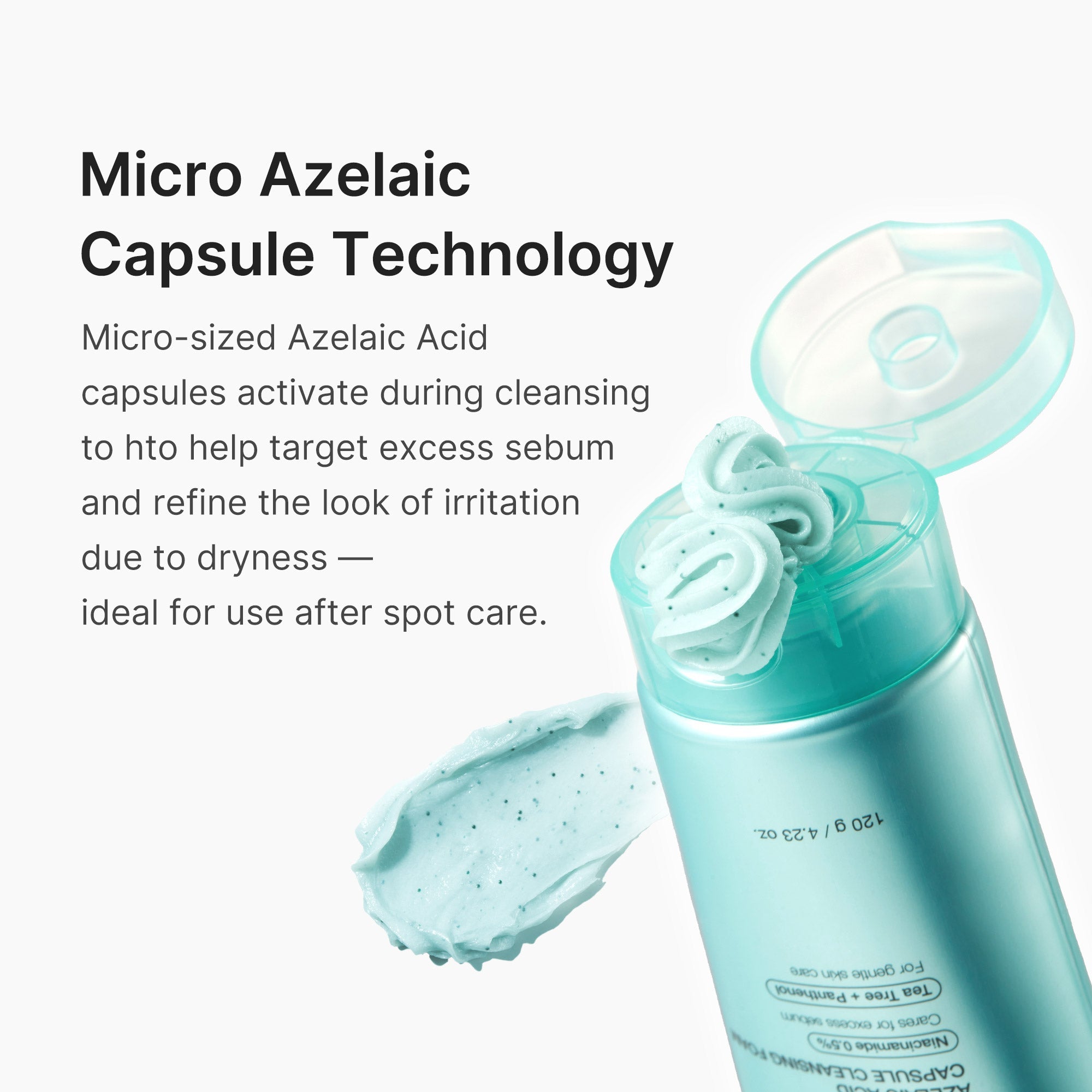 Azelaic Acid Capsule Foam Cleanser - Small rituals. Big mornings.