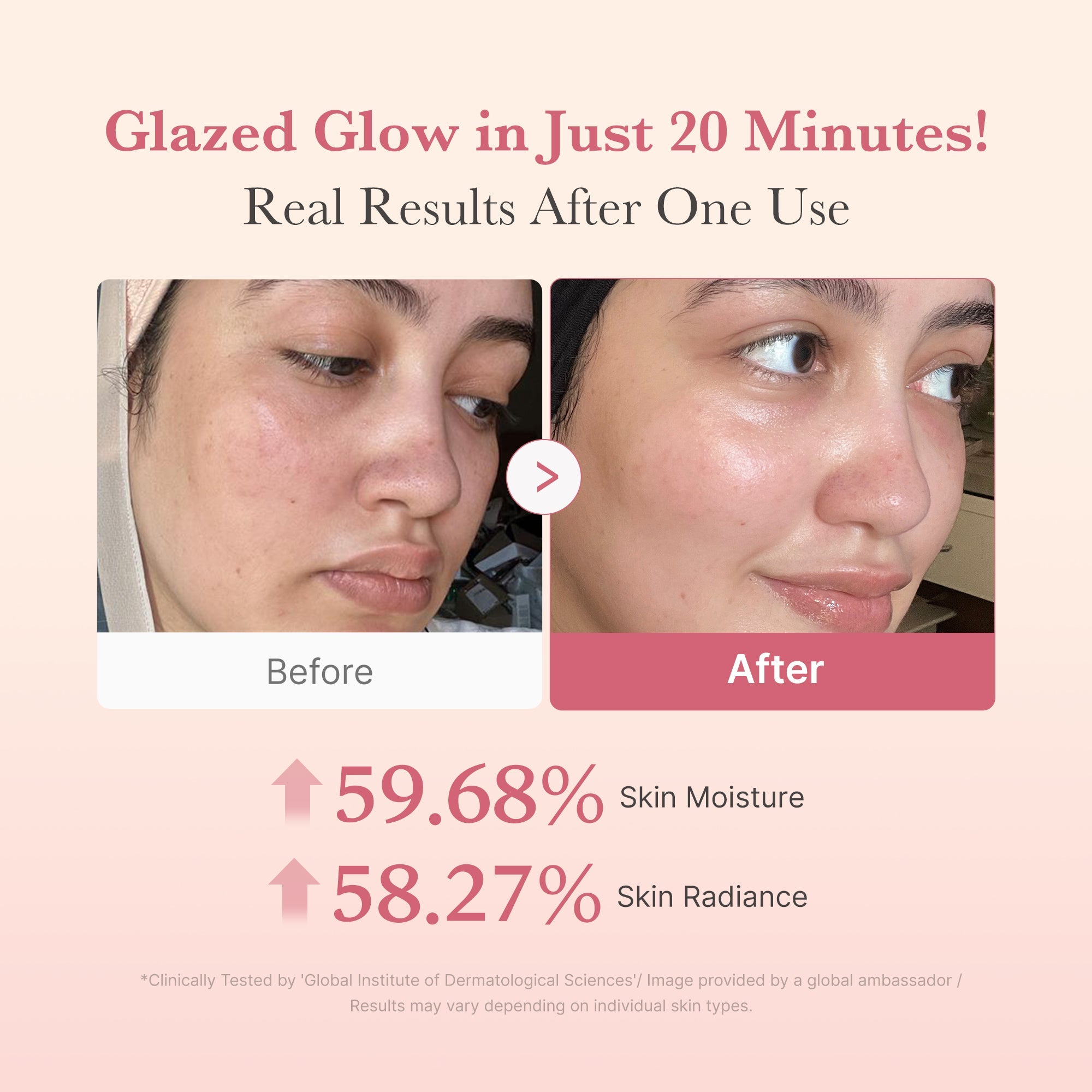 Collagen Milky Glow Daytime Wrapping Mask - Make room for good choices.