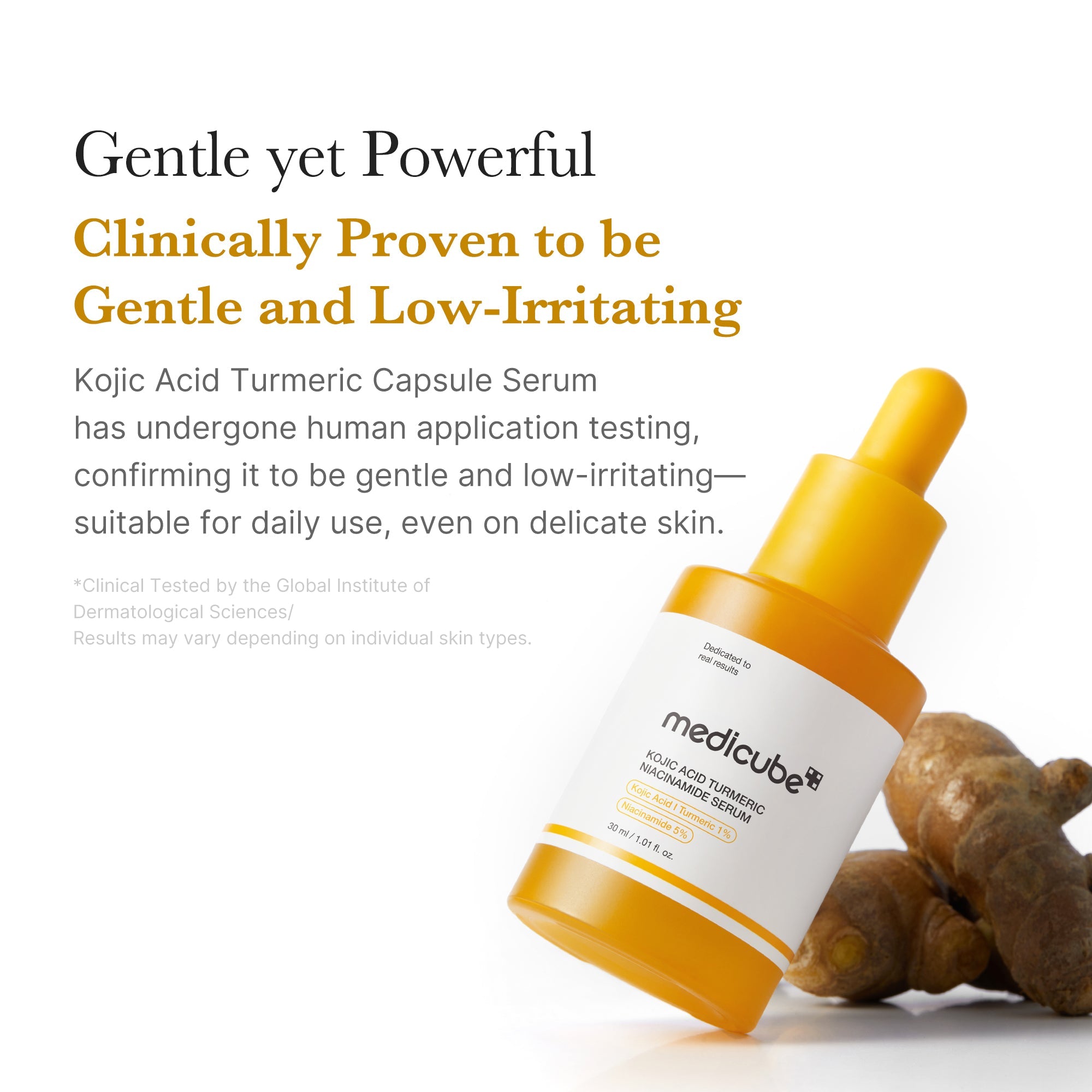 Kojic Acid Turmeric Capsule Serum - More love for your skin.