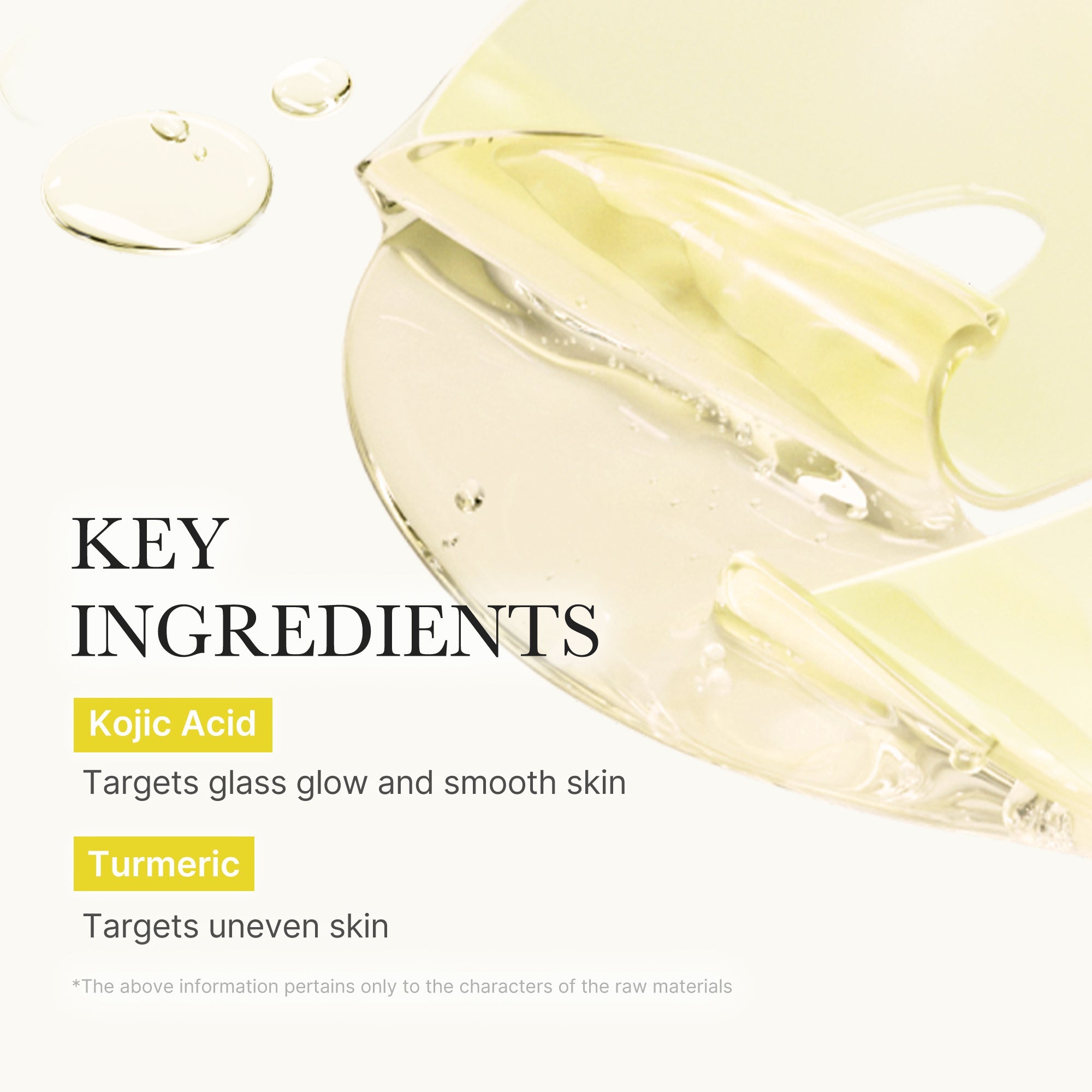 Kojic Acid Turmeric Gold Jelly Gel Mask - Your rhythm. Your routine.