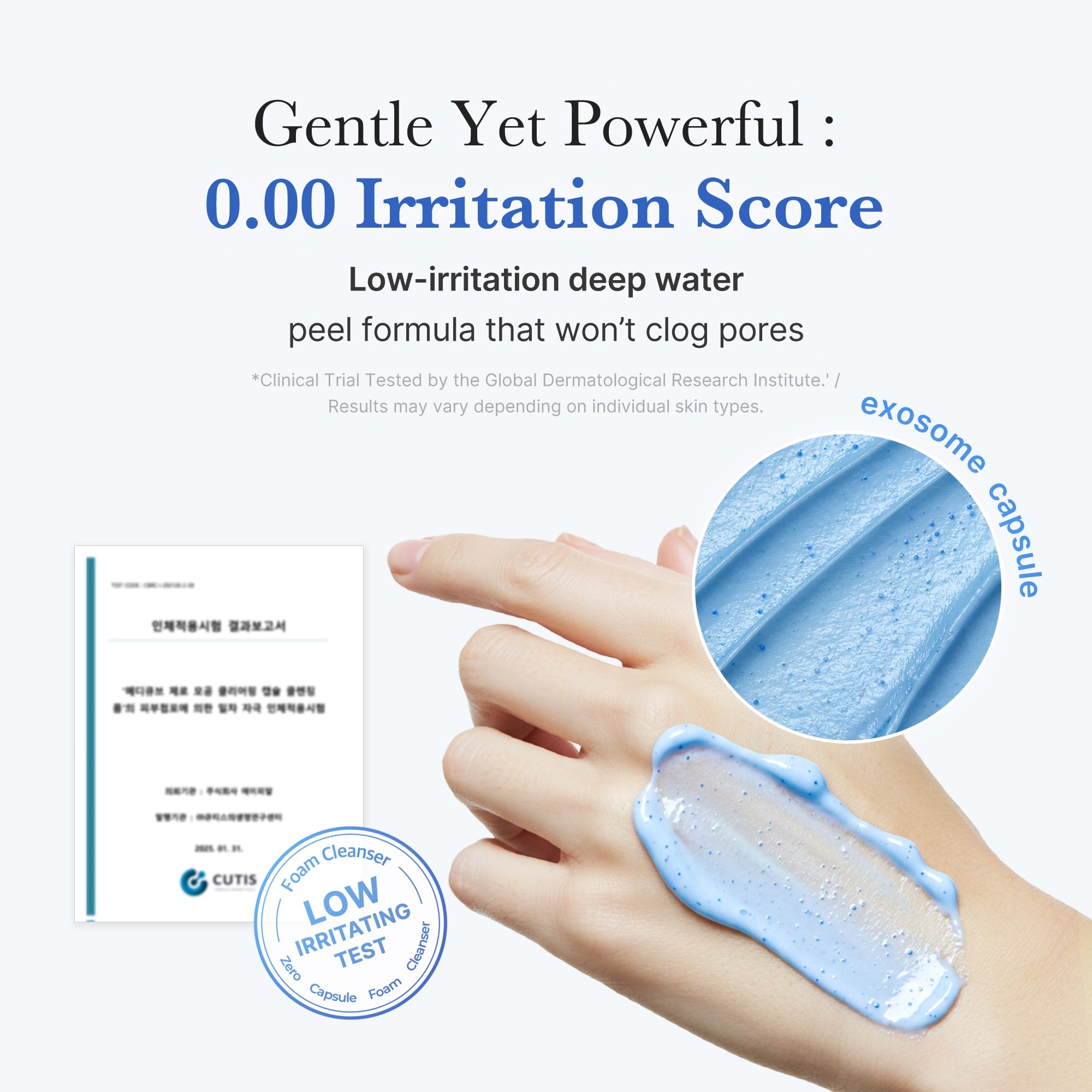 Zero Pore Capsule Cleansing Foam - Leave room for real skin.