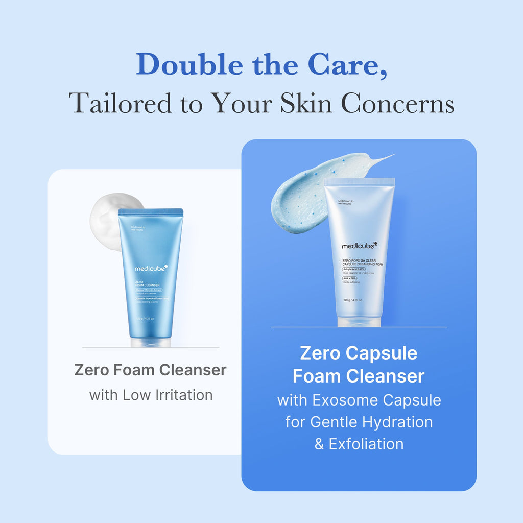 Zero Pore Capsule Cleansing Foam - Leave room for real skin.