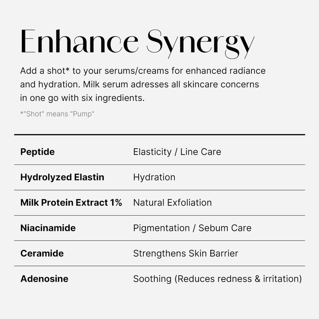 Collagen Glow Booster Milk Serum - Bring intention to beauty.