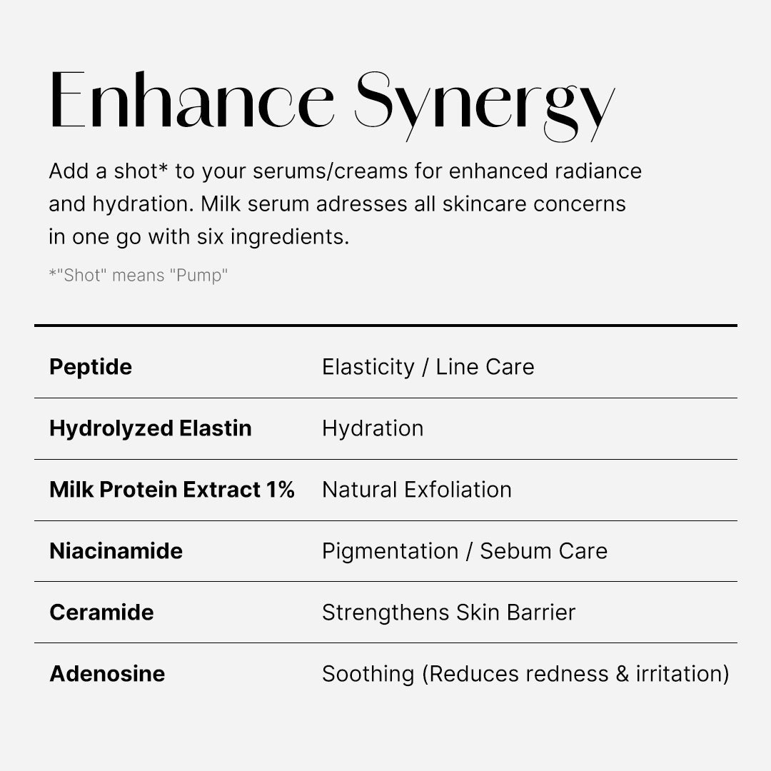Collagen Glow Booster Milk Serum - Bring intention to beauty.
