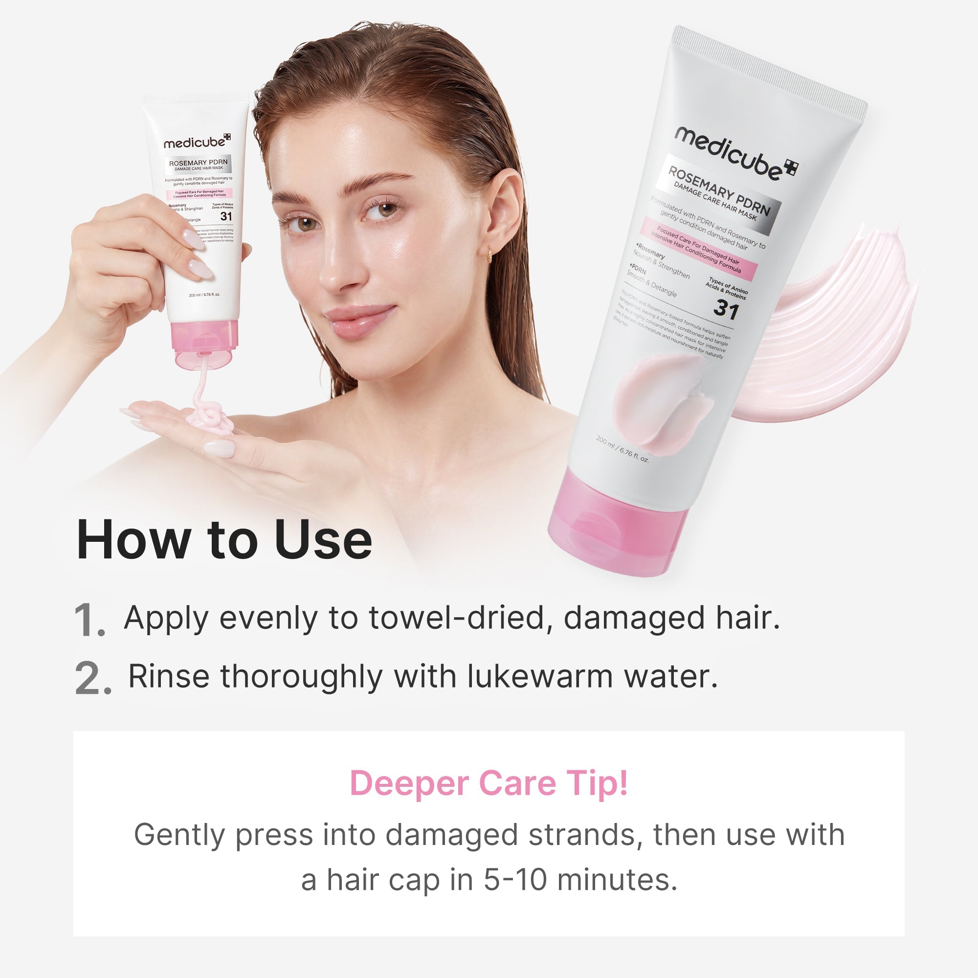 Rosemary PDRN Damage Care Hair Mask - Good finds start here.