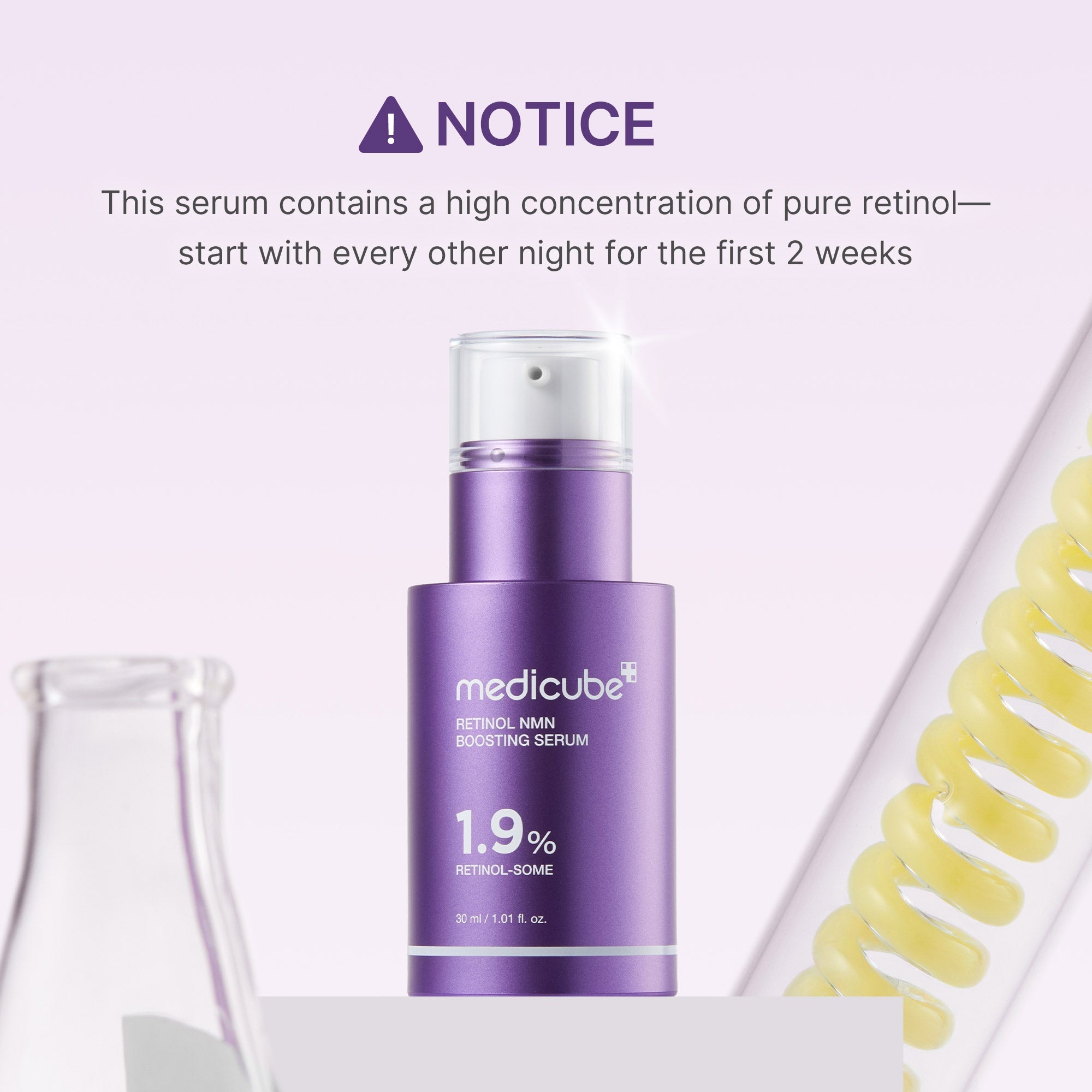 Retinol NMN Boosting Serum - Skincare meets your rhythm.