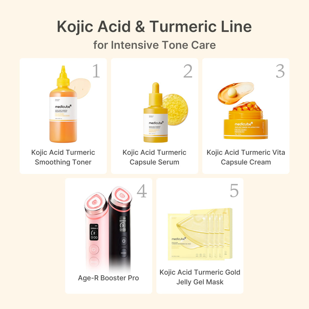 Kojic Acid Turmeric Vita Capsule Cream - Make skin care your own.