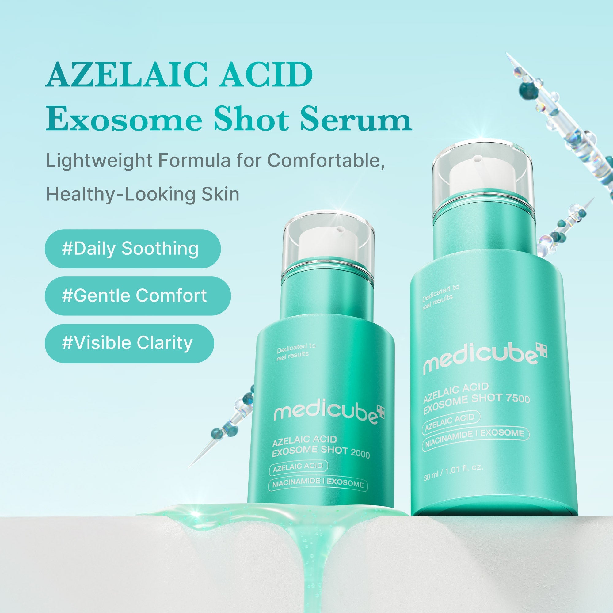Azelaic Acid Exosome Shot - Make Medicube your moment.