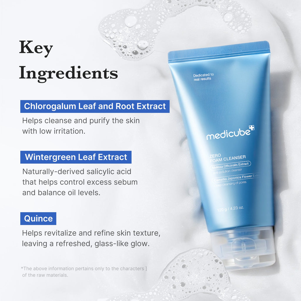 Zero Foam Cleanser - Care that feels like you.