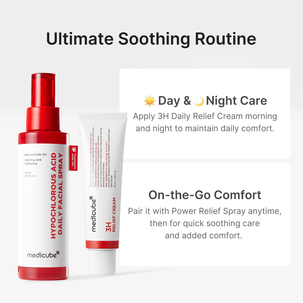 3H Daily Relief Cream - Care at your own pace.