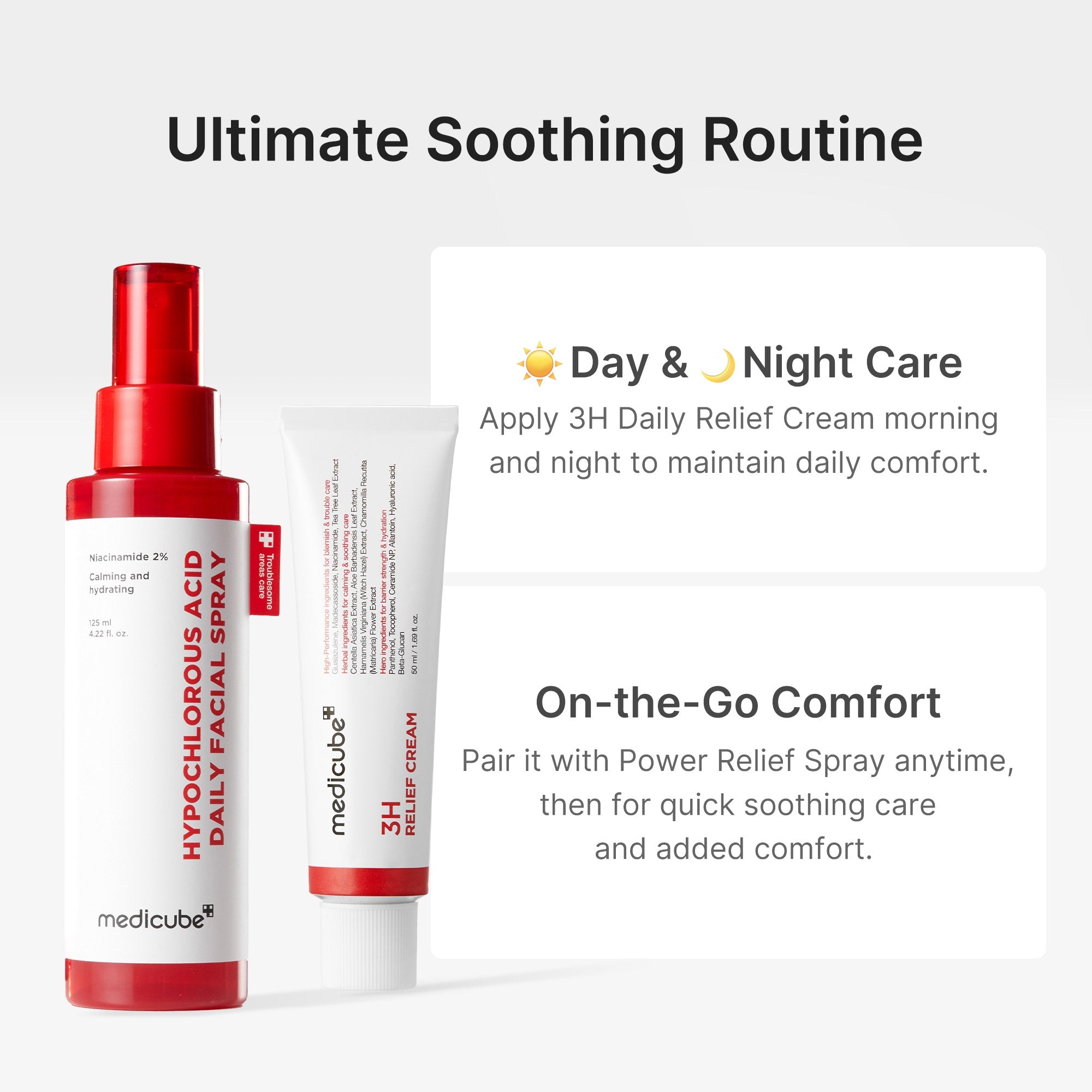 3H Daily Relief Cream - Care at your own pace.