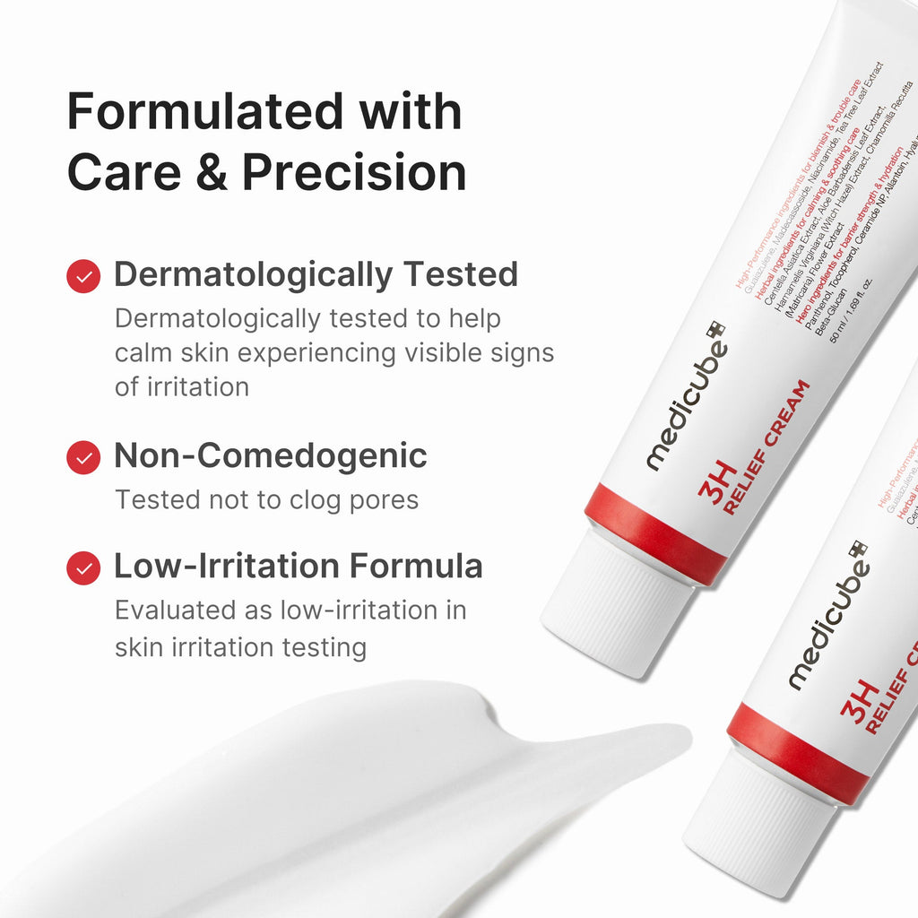 3H Daily Relief Cream - Care at your own pace.