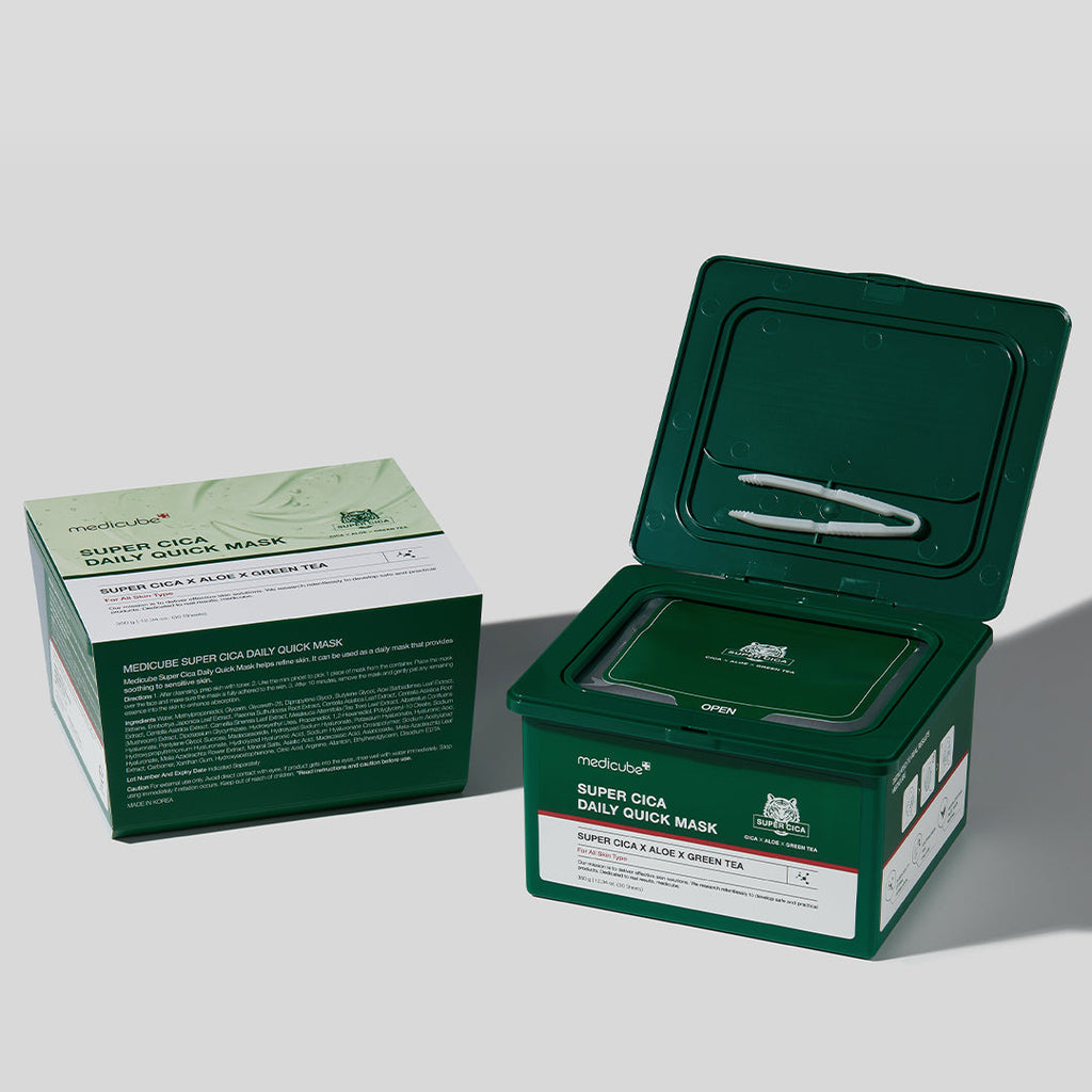 Super Cica Daily Quick Masks - A small start feels right.