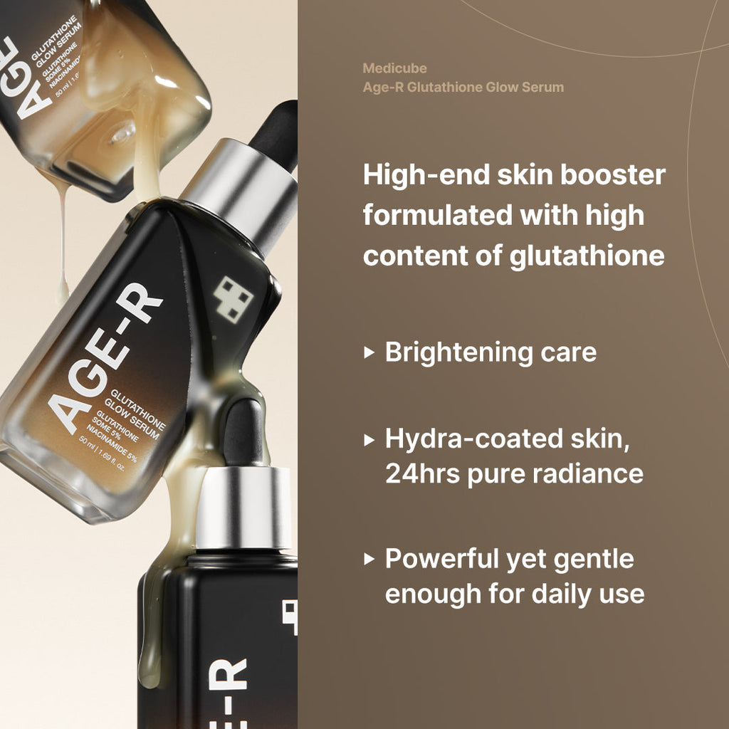 AGE-R Glutathione Glow Serum - Make room for Medicube.