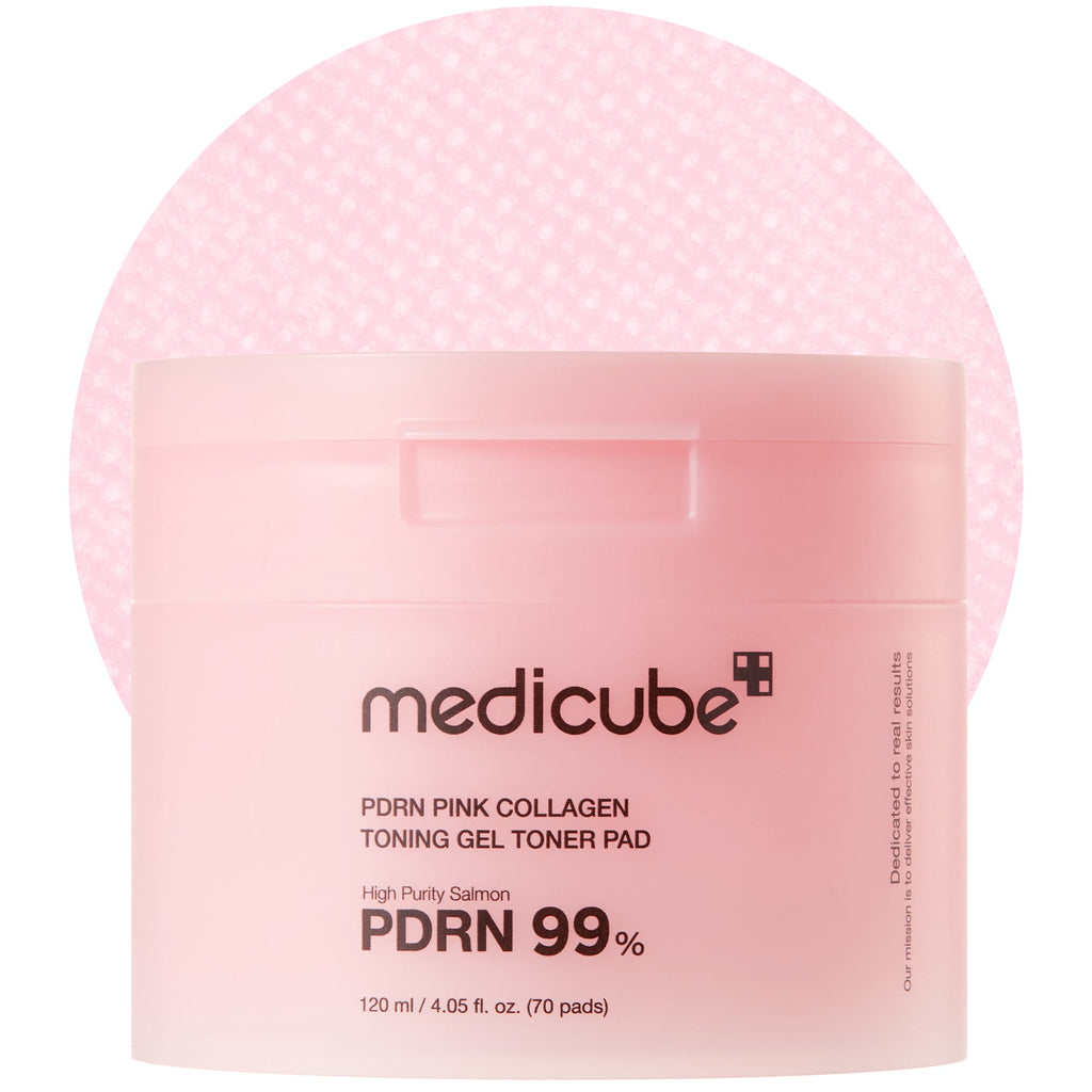 PDRN Pink Collagen Gel Toner Pad - Beauty talk is always welcome.
