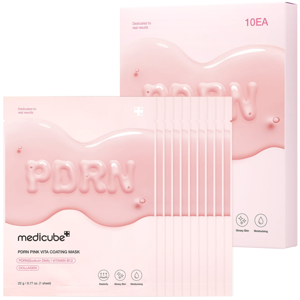 PDRN Pink Vita Coating Sheet Mask - Explore a little skin care.