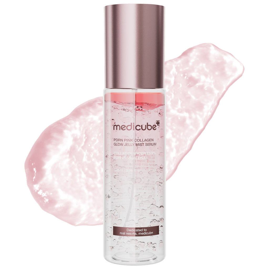 PDRN Pink Collagen Glow Jelly Mist Serum - Slow moments still count.