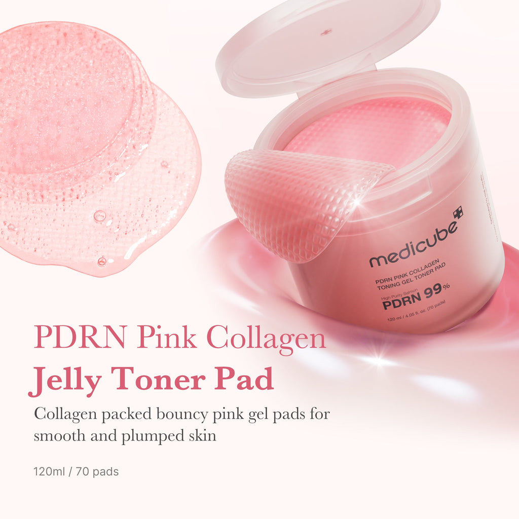 PDRN Pink Collagen Gel Toner Pad - Beauty talk is always welcome.