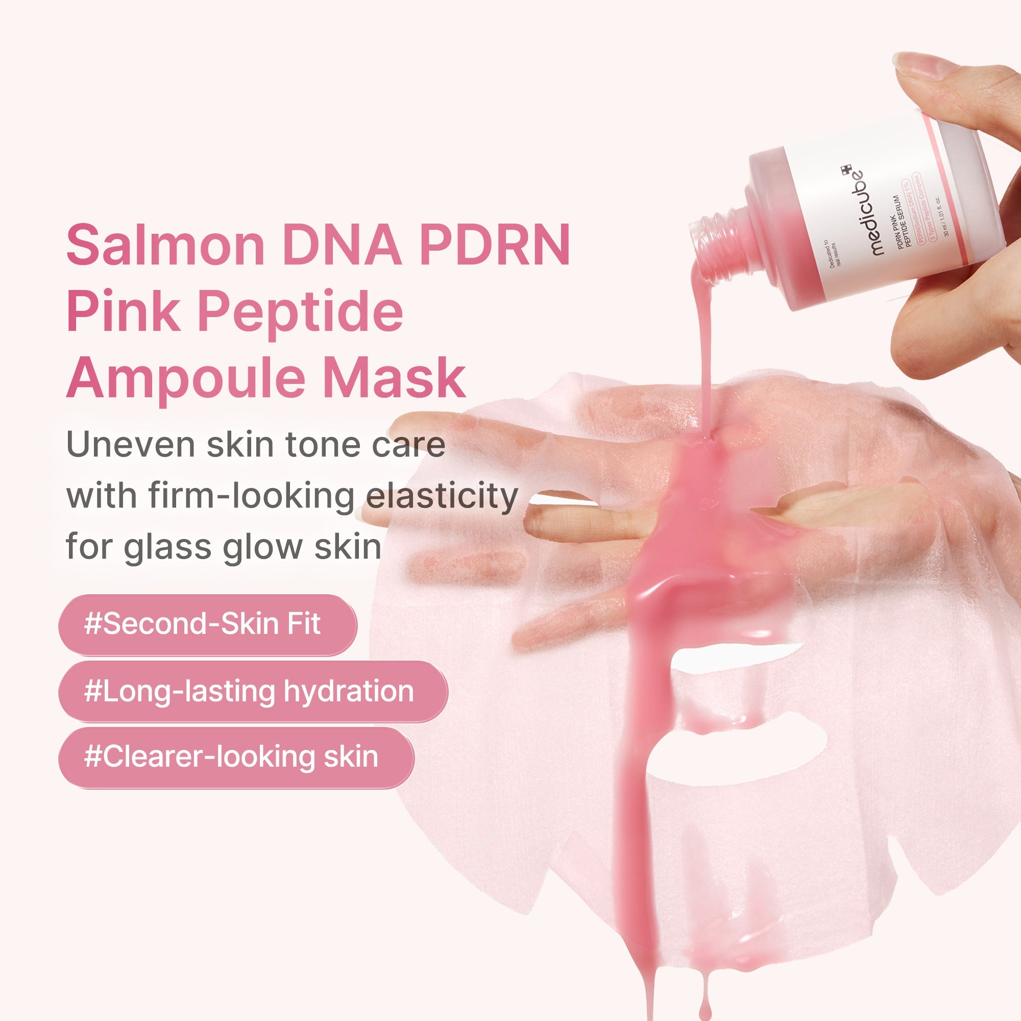 PDRN Pink Peptide Ampoule Mask - Your beauty obsession awaits.