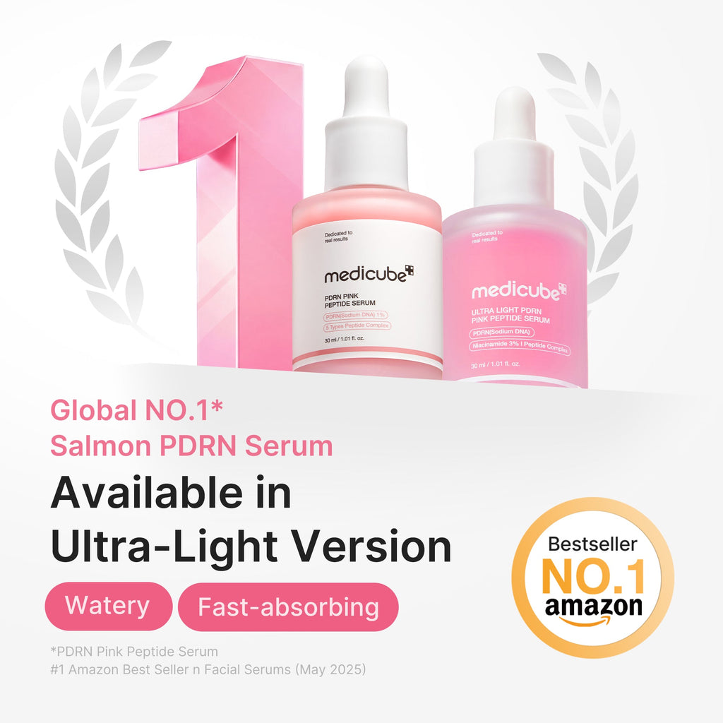 Ultra Light PDRN Pink Peptide Serum - A moment without multitasking.