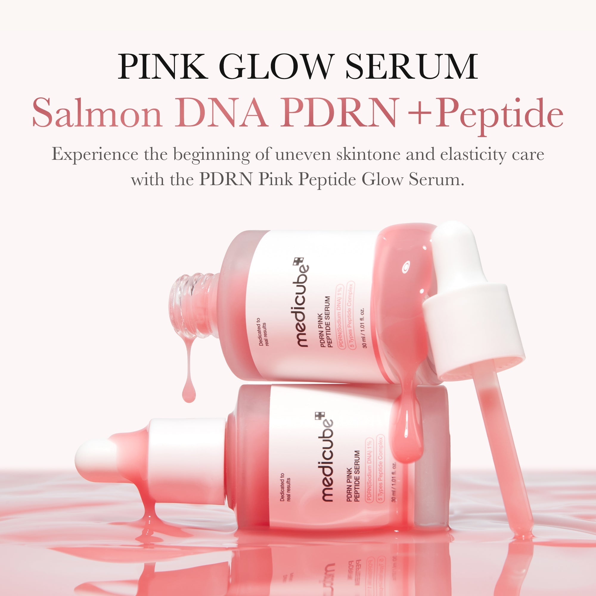 PDRN Pink Glow Home Aesthetic Full Set - Get ready with intention.