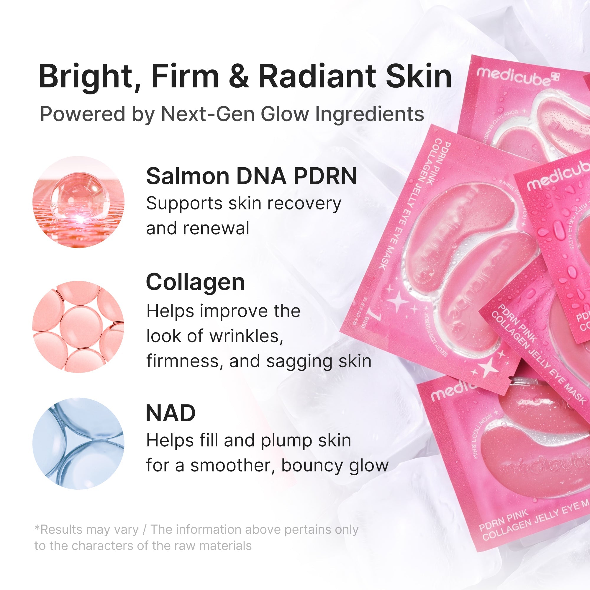PDRN Pink Collagen Jelly Eye Mask - Your next care crush awaits.