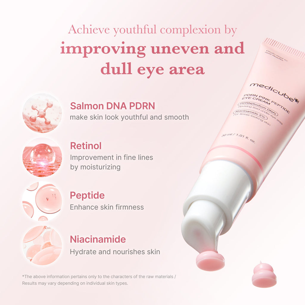 PDRN Pink Peptide Eye Cream - Take your morning back.
